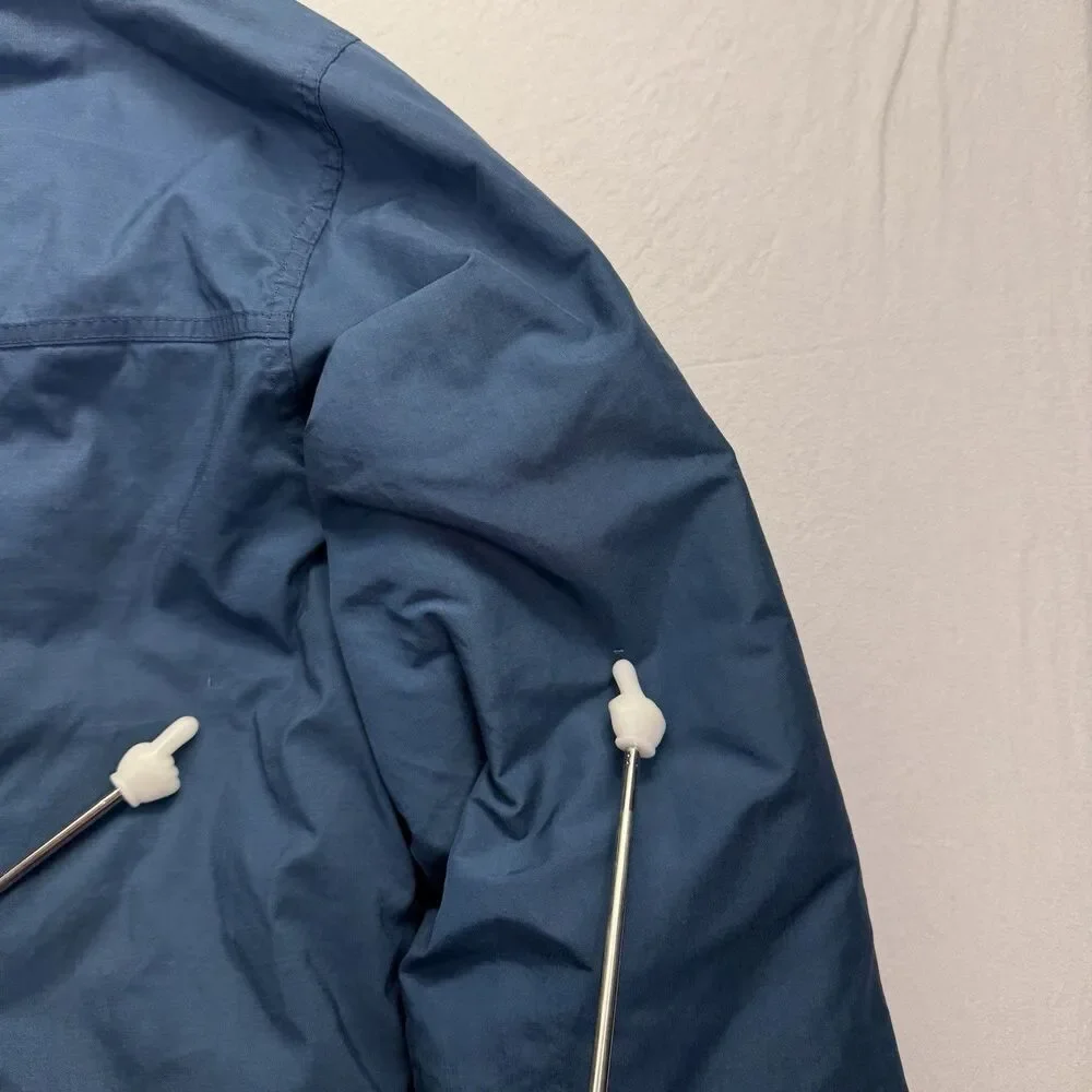 Vintage The North Face Brown Label ‎ Parka XL Blue Gorpcore Puffer Jacket USA